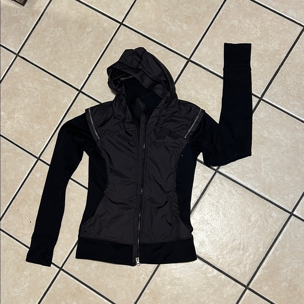 Lululemon Black Women's Hooded Jacket.